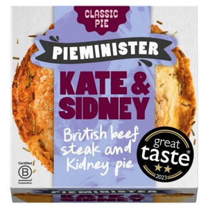 Pieminister Kate & Sidney Pie with British Beef Steak & Kidney