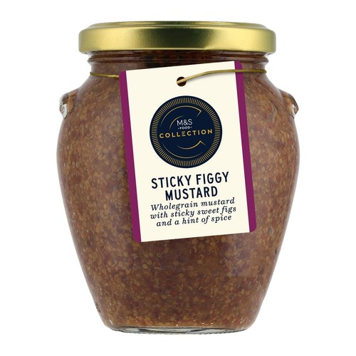 M&S Collection Sticky Figgy Mustard