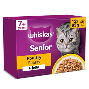 1+ DUO Surf & Turf Wet Cat Food Pouches in Jelly 12 x 85g