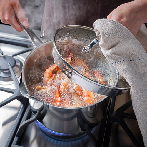 Stellar Profile 16cm Draining Saucepan 1.6L