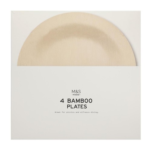 M&S Bamboo Plates