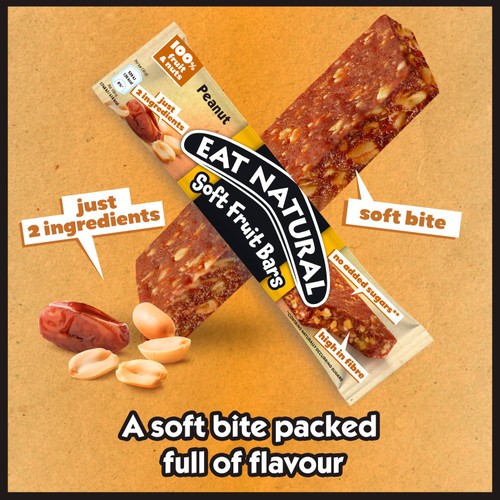 Eat Natural Peanut & Date Soft Fruit Bars
