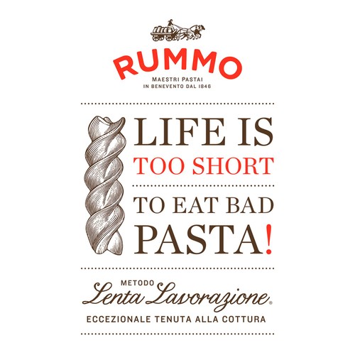 Rummo Penne Rigate Pasta No. 66