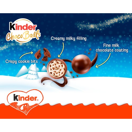 Kinder Choco Balls Milk & Crisp Sensations