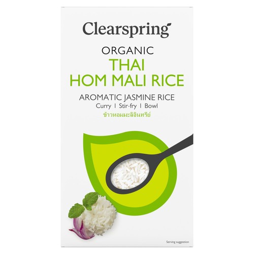 Clearspring Organic Thai Hom Mali White Jasmine Rice