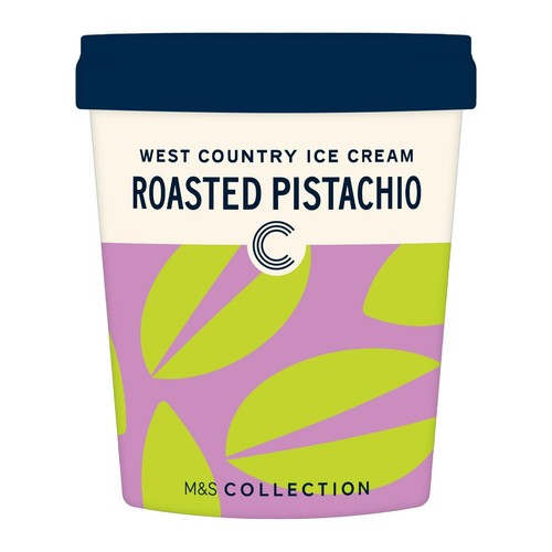 M&S Collection Pistachio Luxury Ice Cream