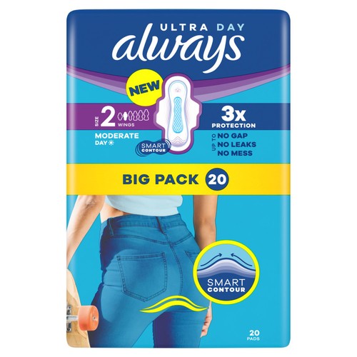 Always Sanitary Towels Ultra Long (Size 2) Wings
