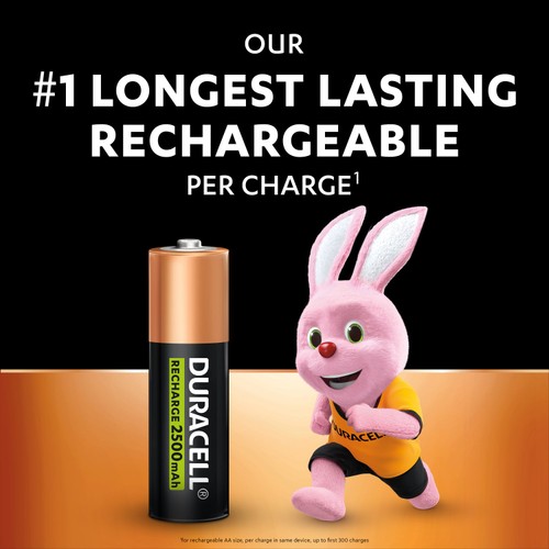 Duracell Recharge Ultra AA Rechargeable Batteries