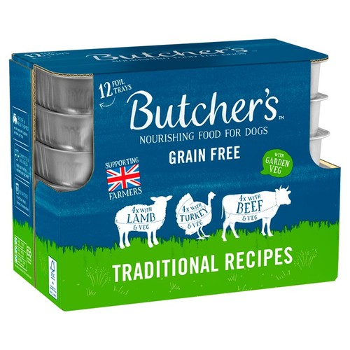 Butcher's Traditional Recipes Dog Food Trays