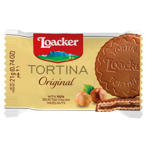 Loacker Tortina OriginalHazelnut Wafer