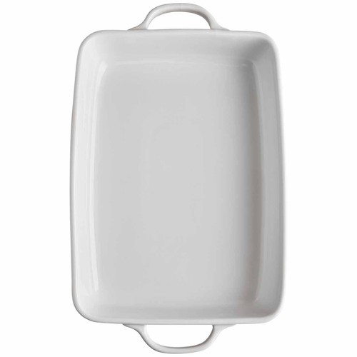 M&S Maxim Porcelain Roaster, White
