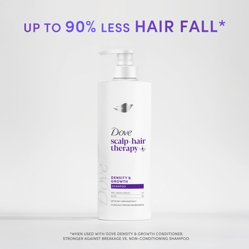 Dove Density + Hair Growth Shampoo for Thicker, Fuller Hair