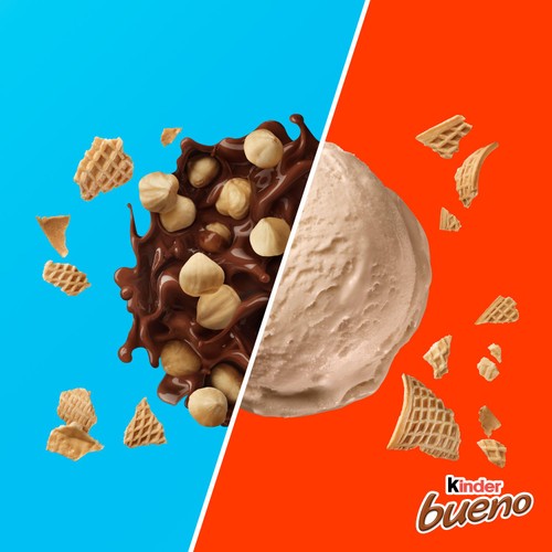 Kinder Bueno Milk Chocolate Cones