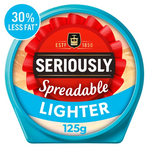 Seriously Spreadable Lighter Cheddar Cheese Spread