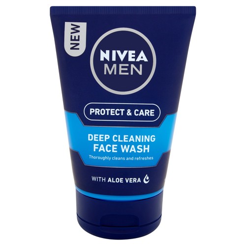 NIVEA MEN Protect & Care Deep Cleaning Face Wash 