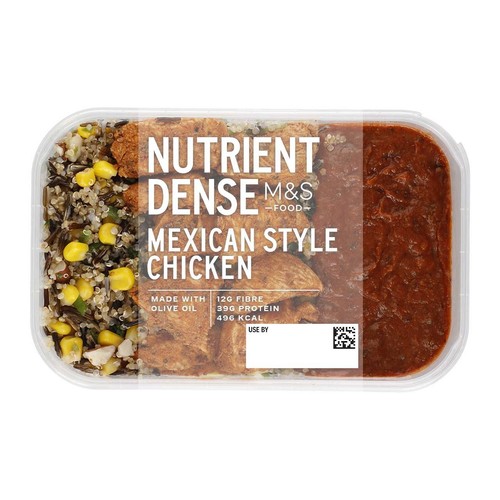M&S Nutrient Dense Mexican Style Chicken