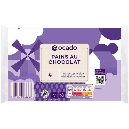 Ocado All Butter Pain au Chocolate