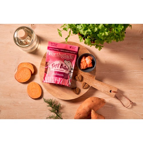 Forthglade Natural Grain-Free Soft Bite Treats with Salmon