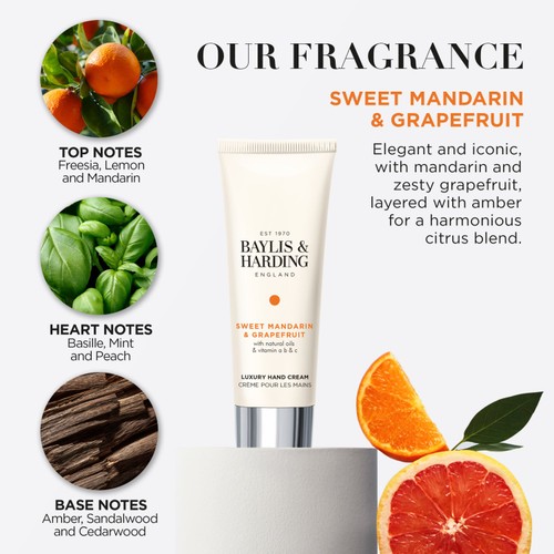 Baylis & Harding Sweet Mandarin & Grapefruit Hand Cream