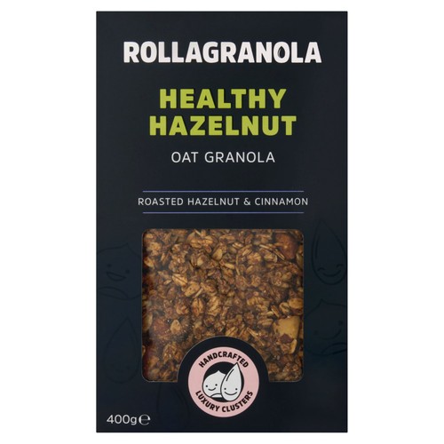 Rollagranola Healthy Hazelnut Oat Granola