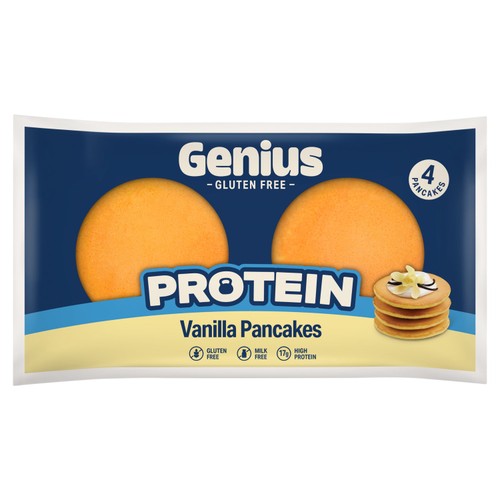 Genius Gluten Free Vanilla Protein Pancakes 4pk