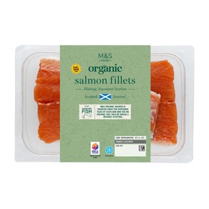 M&S Organic 2 Salmon Fillets