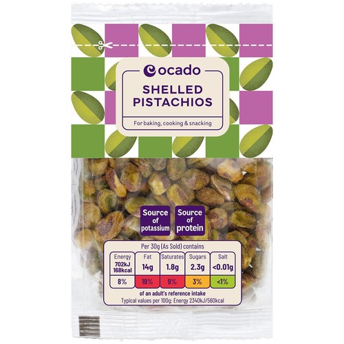 Ocado Shelled Pistachios