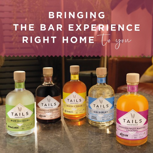 Tails Cocktails 42 Below Vodka Passionfruit Martini Premixed Cocktail