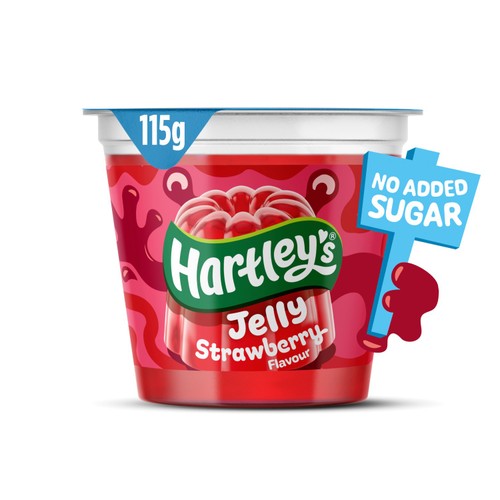 Hartley's No Added Sugar Strawberry Jelly Pot