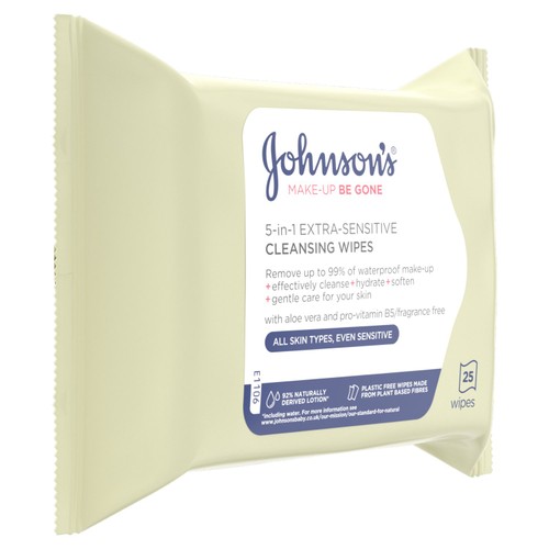 Johnson's Make Up Be Gone Extra-Sensitive Wipes