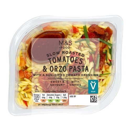 M&S Orzo & Slow Roasted Tomatoes