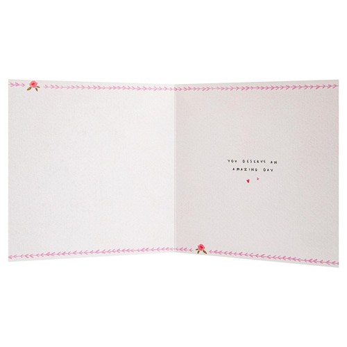 M&S Wife Celebrating You Bubbles Birthday Card