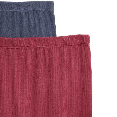 M&S Girls Pure Cotton Pyjama Set, 8-9Y, Blue Mix