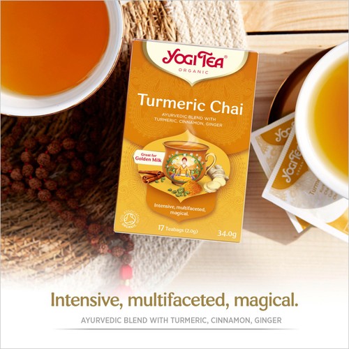 Yogi Tea Organic Turmeric Chai Tea Bags