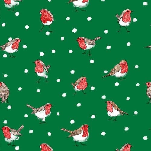 Polka Robins Rollwrap