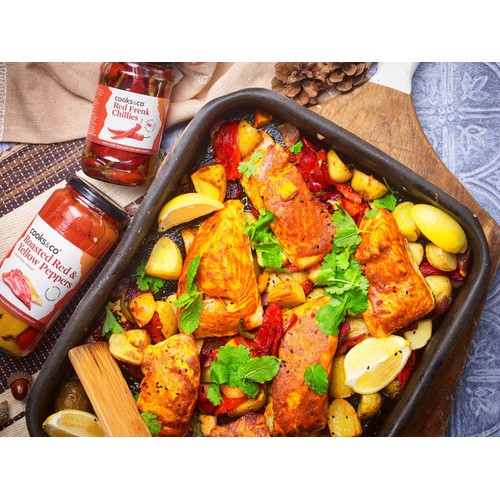 Cooks & Co Roasted Red & Yellow Peppers