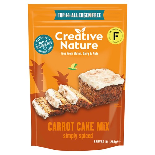 Creative Nature Carrot Cake Loaf Mix