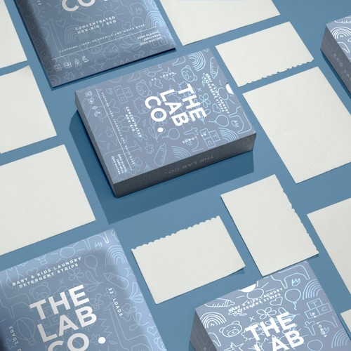 The Lab Co. Baby & Kids Laundry Detergent Strips Soothing