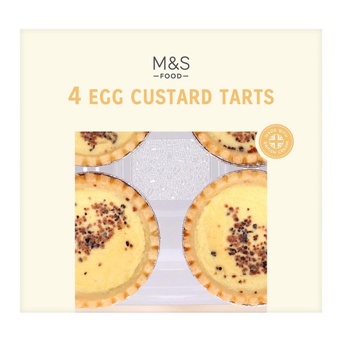 M&S Egg Custard Tarts