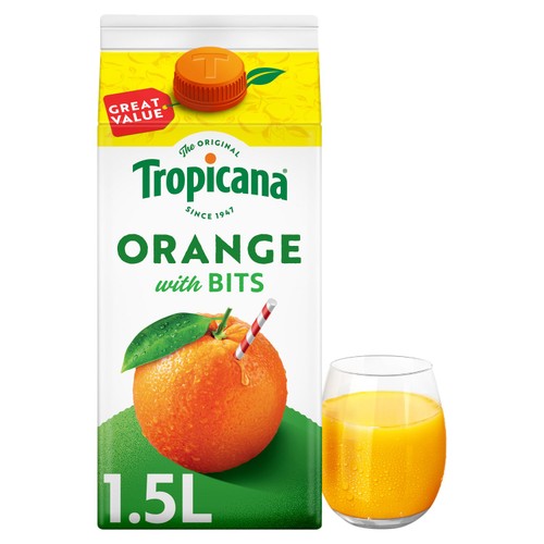 Tropicana Original Orange Fruit Juice with Bits