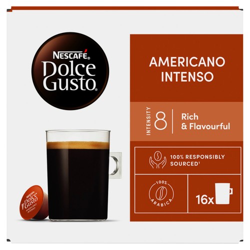 Nescafe Dolce Gusto Americano Intenso Coffee Pods