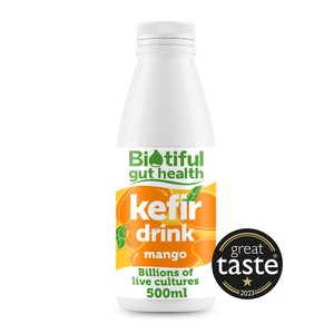 Biotiful Gut Health Kefir Milk Drink Mango 500ml