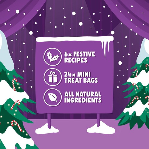 Denzel's Christmas Jumbo Advent Calendar for Dogs