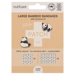 PATCH Kids Bamboo Sensitive Plasters Large