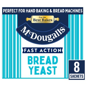 McDougalls Fast Action Dried Yeast Sachets