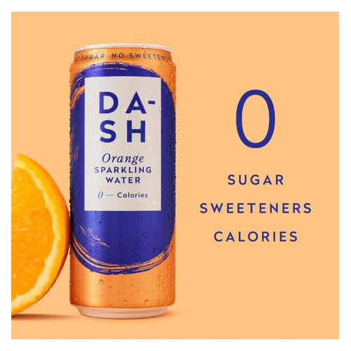 DASH Orange Infused Sparkling Water 