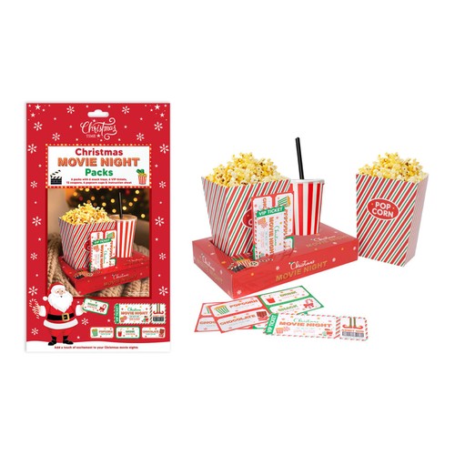 Christmas Movie Night Pack For 6 People