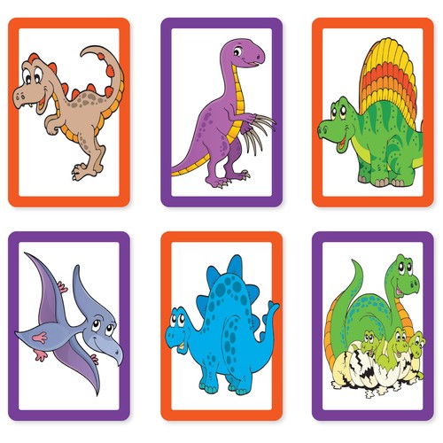 Dinosaur Snap & Pairs Card Game, 4yrs+