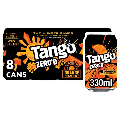 Tango Orange Sugar Free