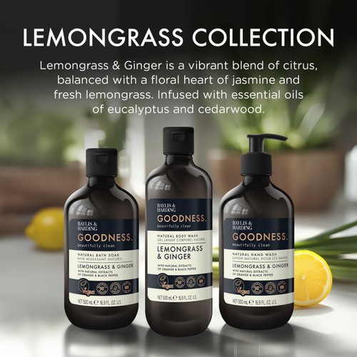 Baylis & Harding Goodness Lemongrass & Ginger Body Wash